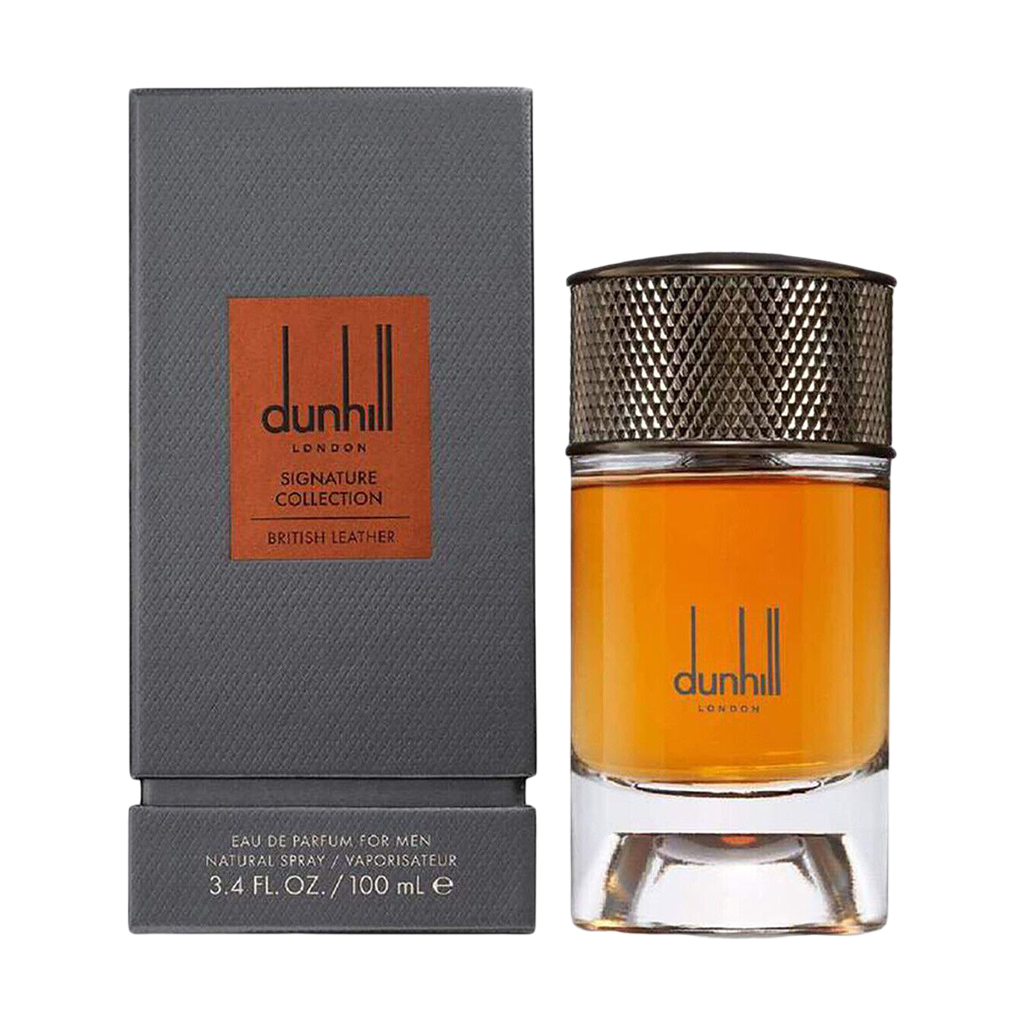 Dunhill British Leather Eau De Parfum Pour Homme - 100ml - Medaid