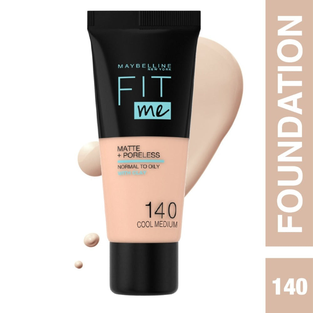 Maybelline Fit Me Matte + Poreless Liquid Foundation - 30 ml - Medaid