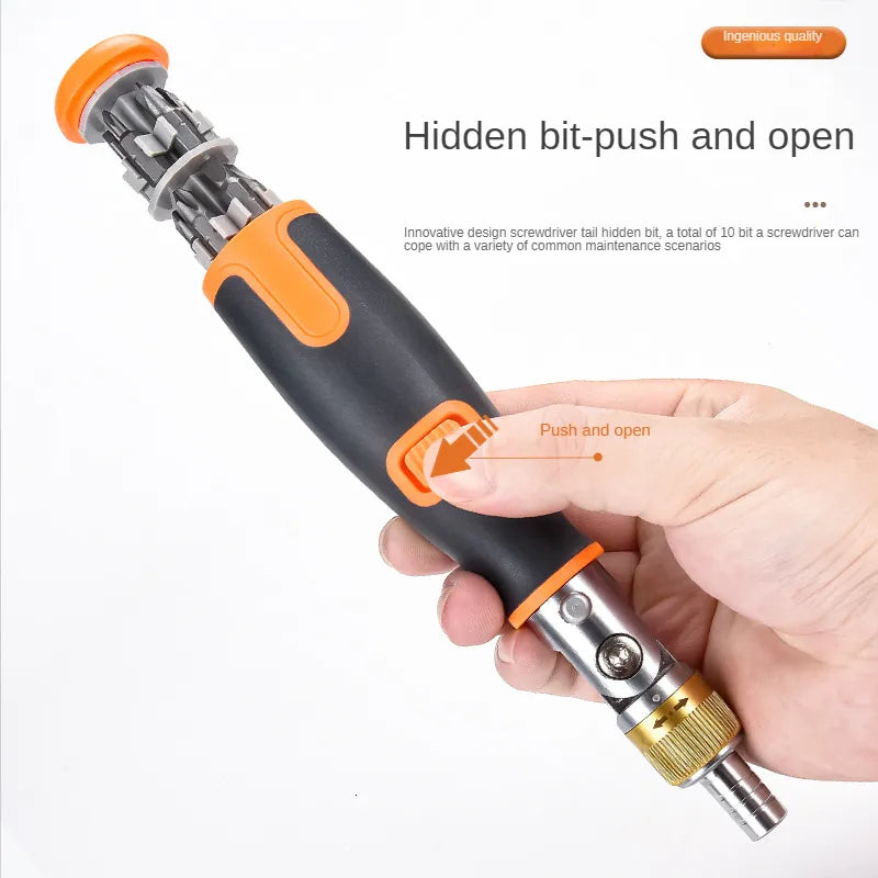 10-in-1 Ratchet Screwdriver - Medaid International