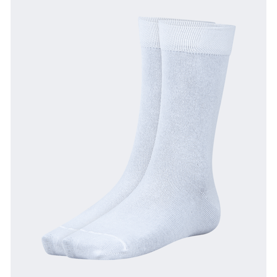 Top Ten Soft Unisex Lifestyle Socks White - Medaid International