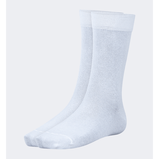 Top Ten Soft Unisex Lifestyle Socks White - Medaid International