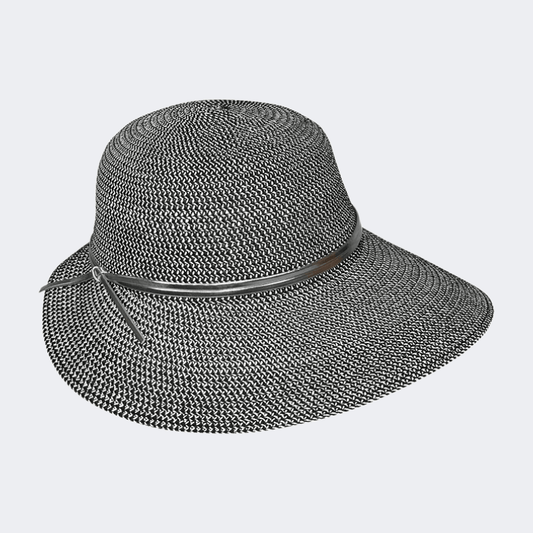 Stamion Japanese Women Beach Hat Black/Silver - Medaid International