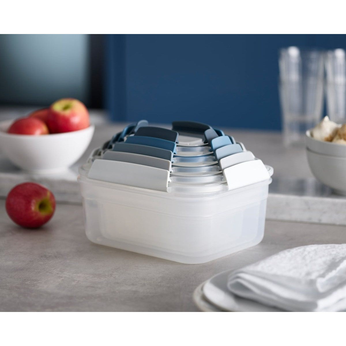 Joseph Joseph Nest Lock Multi-size Container Set - Sky - Medaid International