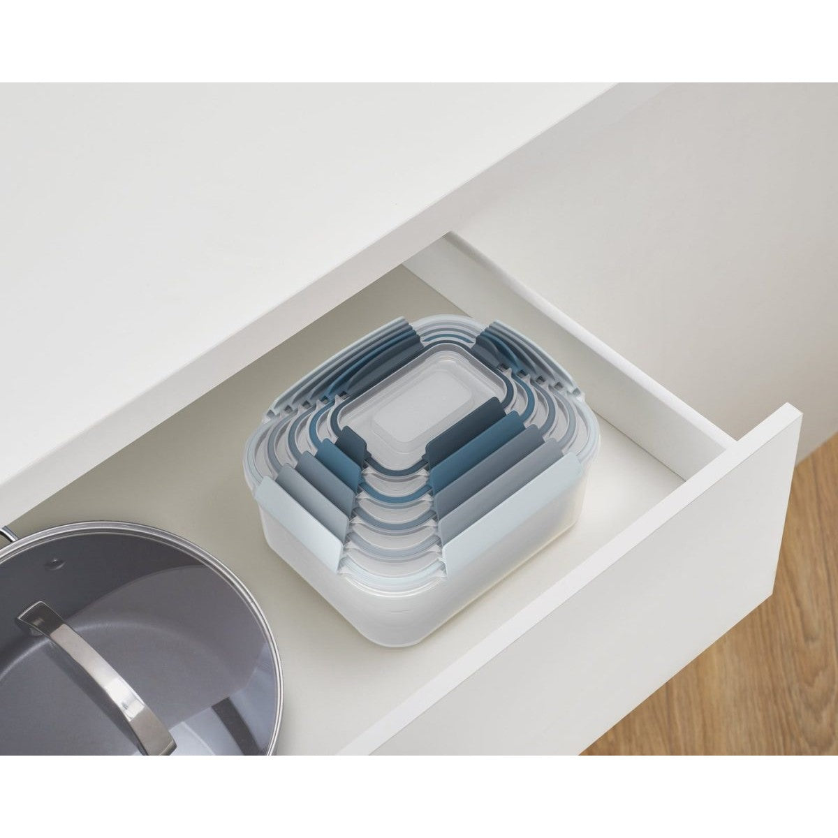 Joseph Joseph Nest Lock Multi-size Container Set - Sky - Medaid International