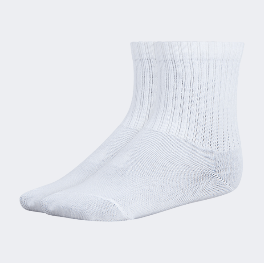 Top Ten Soft Kids Lifestyle Socks White - Medaid International