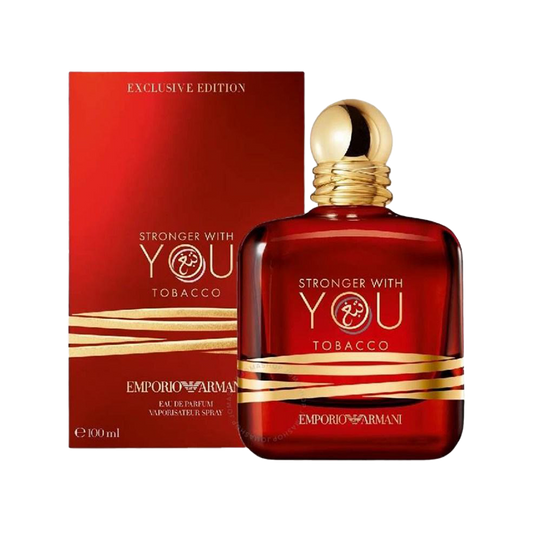 Emporio Armani Stronger With You Tobacco Eau De Parfum Pour Homme - 100ml - Medaid