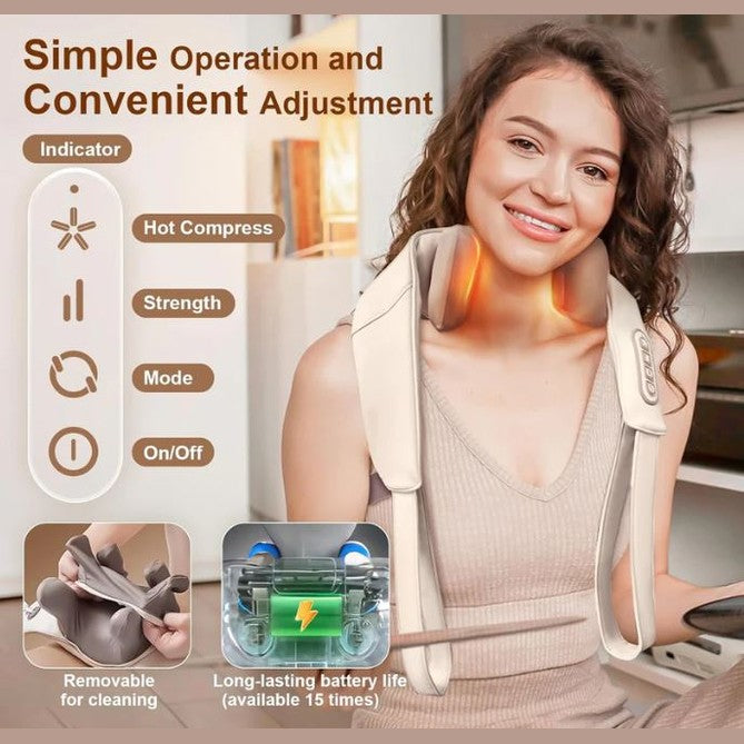 Electric Body Massager with Heating