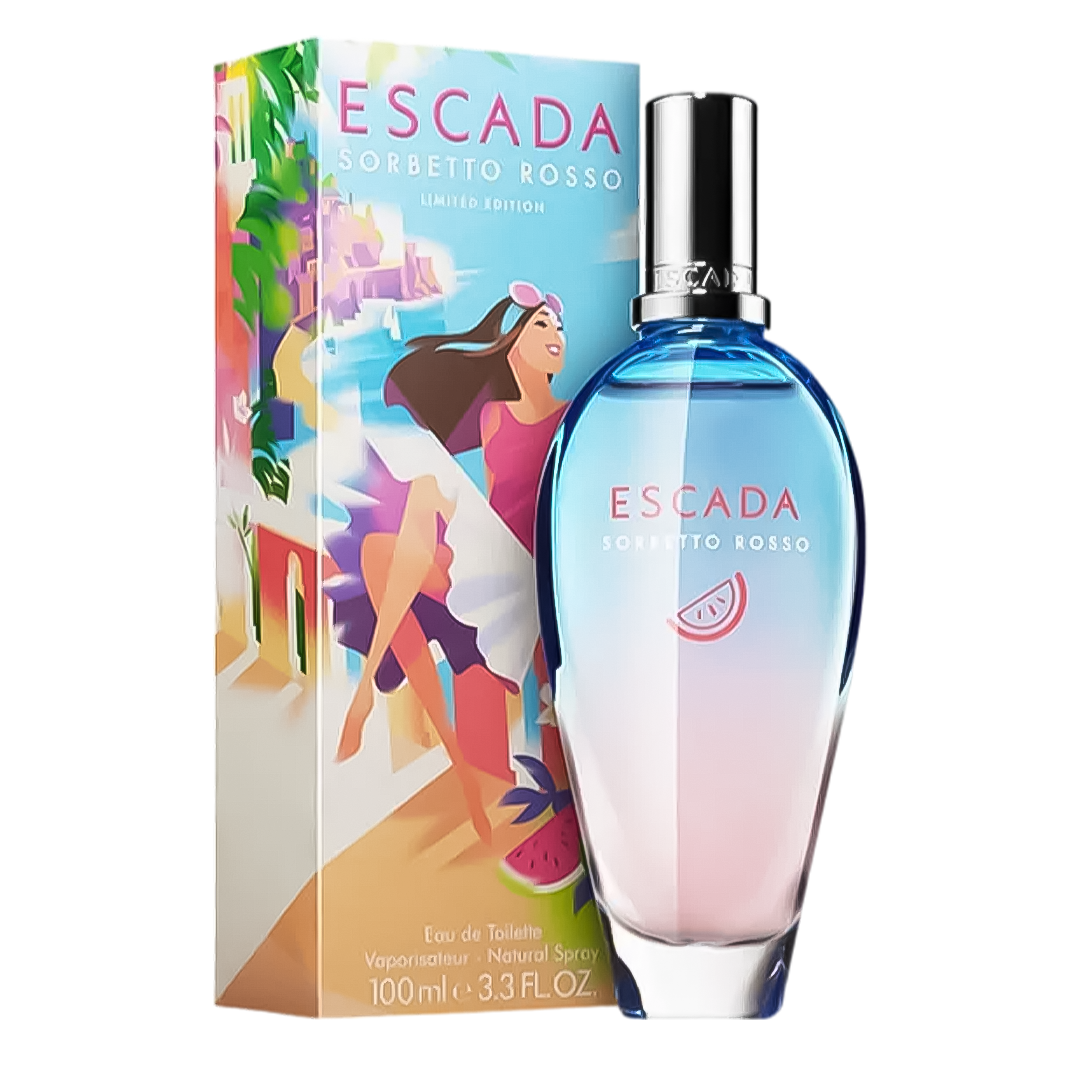 Escada Sorbetto Rosso Limited Edition Eau De Toilette Pour Femme - 100ml - Medaid