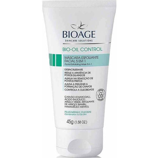 Bioage Bio-Oil Control Bio-Oil Facial Exfoliating Mask 5 In 1 - Medaid - Lebanon