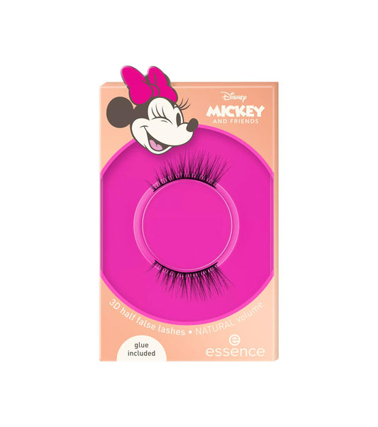 Essence Mickey and friends 3D half false lashes natural volume (glue included) - Medaid