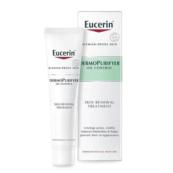 Eucerin DermoPurifyer oil control skin renewal treatment 40ml - Medaid