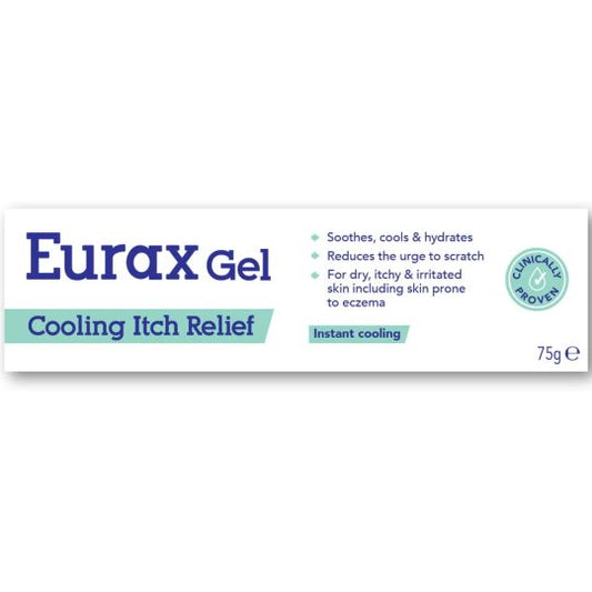Eurax - Cooling Itch Relief Gel 75g - Medaid International