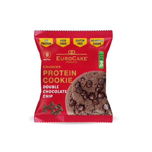 EUROCKAE PREMIUM DOUBLE CHOCOLATE CHIP PROTEIN COOKIES - Medaid International