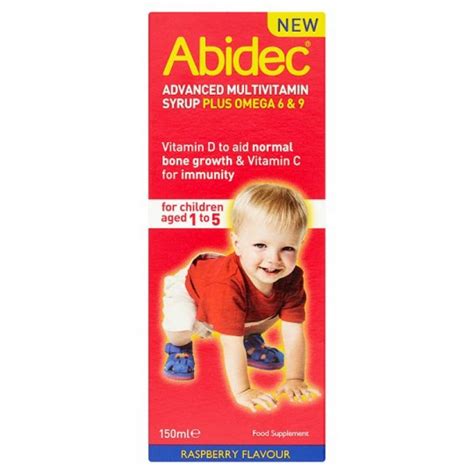Abidec - Advanced Multivitamin Syrup Plus Omega 6 & 9 150ml - Medaid International