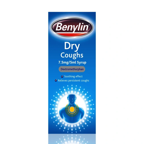 Benylin - Dry Coughs Syrup 150ml (P) - Medaid