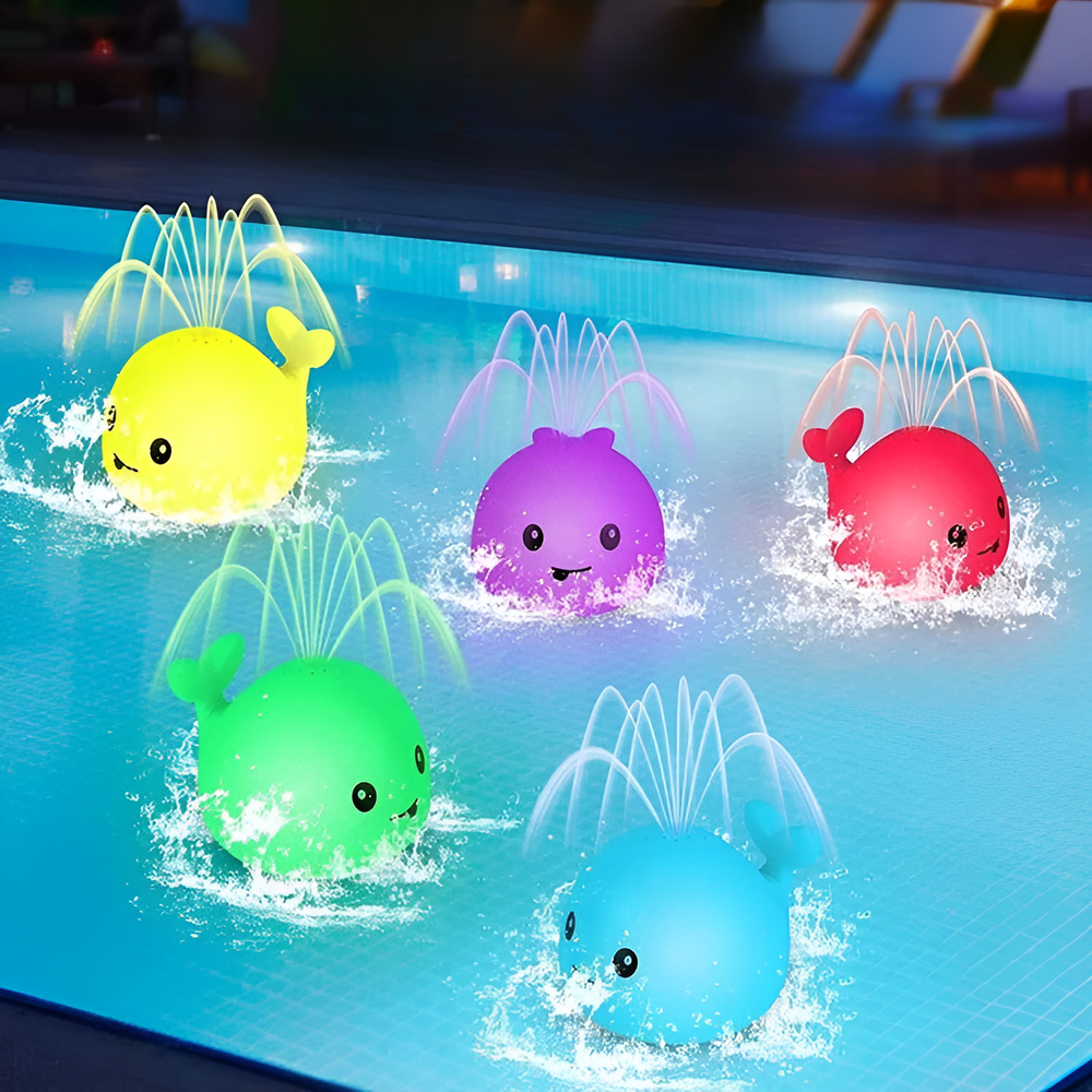 Mini Whale Fountain Bath Game - Medaid International