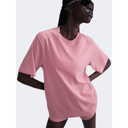 Nike Sportswear Essential Lbr Women Lifestyle T-Shirt Elemental Pink - Medaid International