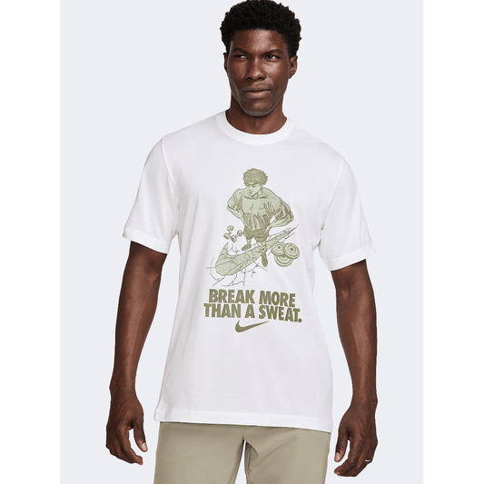 Nike Dri-Fit Men Training T-Shirt White - Medaid International