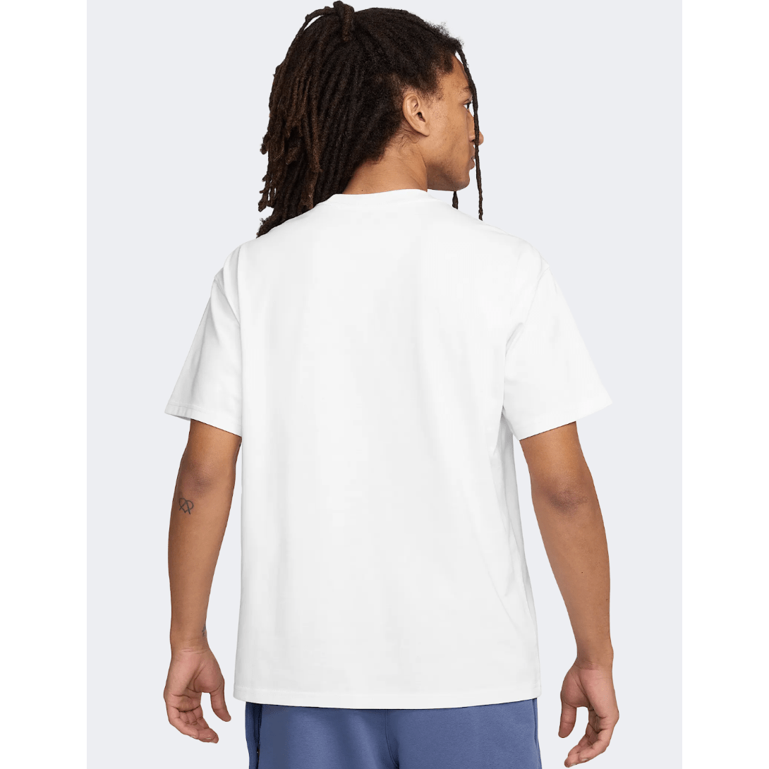 Nike Lebron James Max 90 Men Basketball T-Shirt White - Medaid International