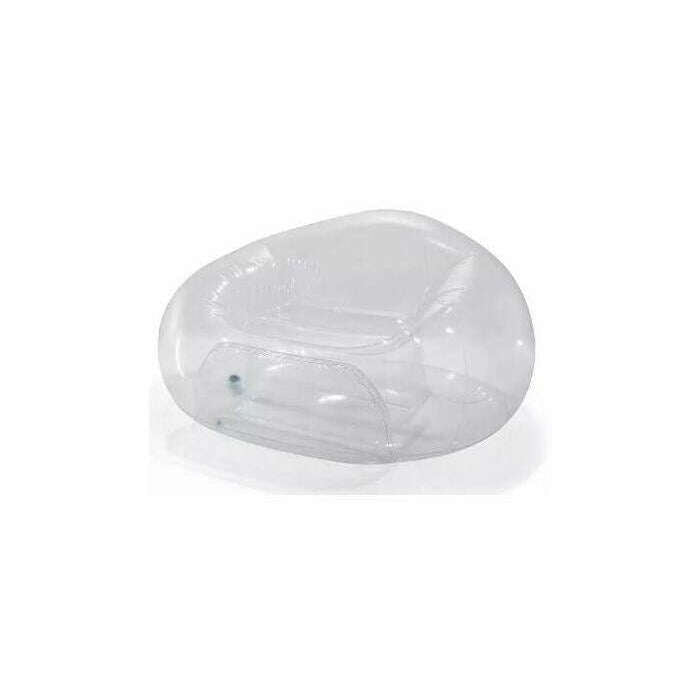 Transparent/Pink Beanless Bag Chair - Medaid International