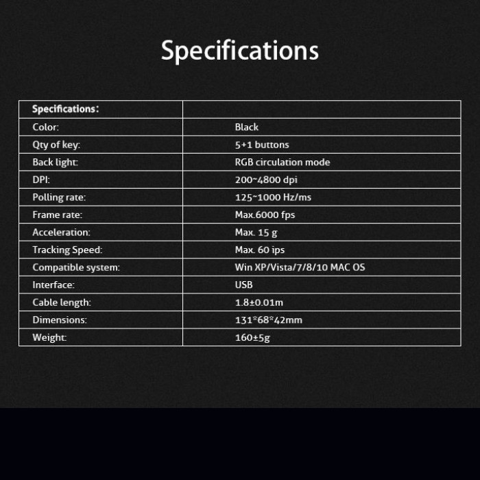 MeeTion MT-GM21 USB Wired Chromatic RGB Circulation Backlit Gaming Mouse - Medaid International