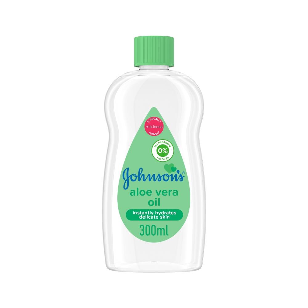 Johnson's Aloe Vera Oil 300ml - Medaid