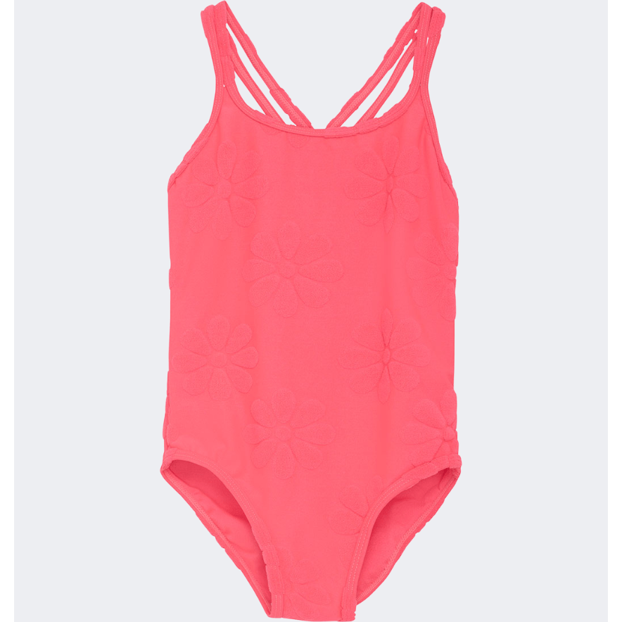 Color Kids Swimsuit Girls Beach Monokini Pink - Medaid International