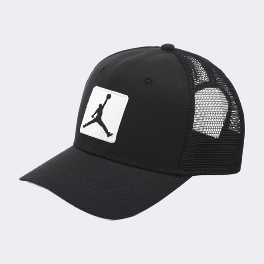 Nike Jordan Rise Structured Unisex Lifestyle Cap Black/White - Medaid International