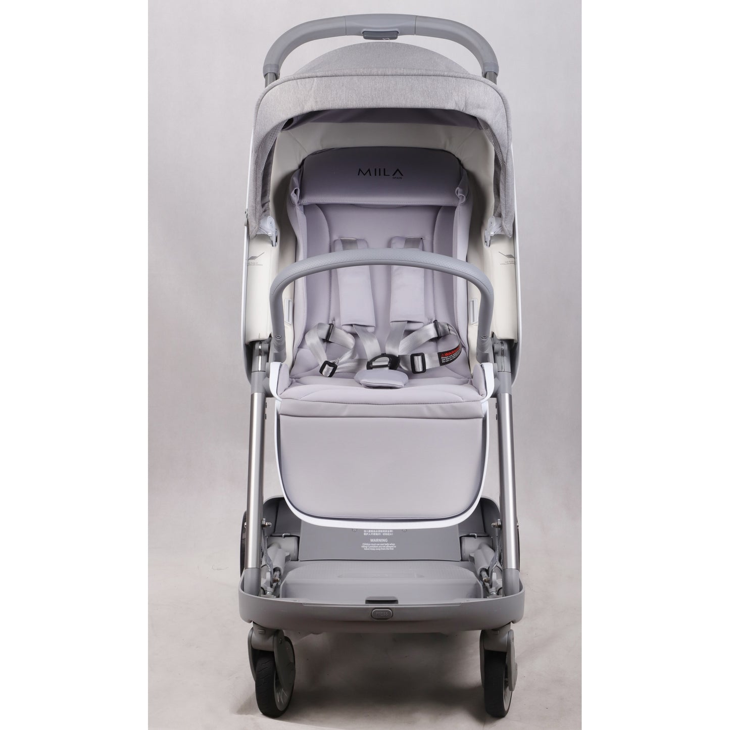 Miila Travel Stroller and Adapter Black Lightweight