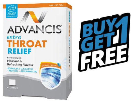 Advancis Bundle Extra Throat Relief Buy 1 Get 1 For Free - Medaid - Lebanon