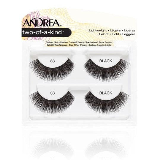 Andrea Lash Strip Black 33 Pack of 2 - Medaid