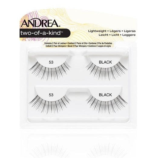 Andrea Lash Strip Black 53 Pack of 2 - Medaid