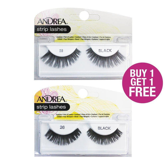 Andrea Lash Strip Mod Black Pack Of 2 - Medaid