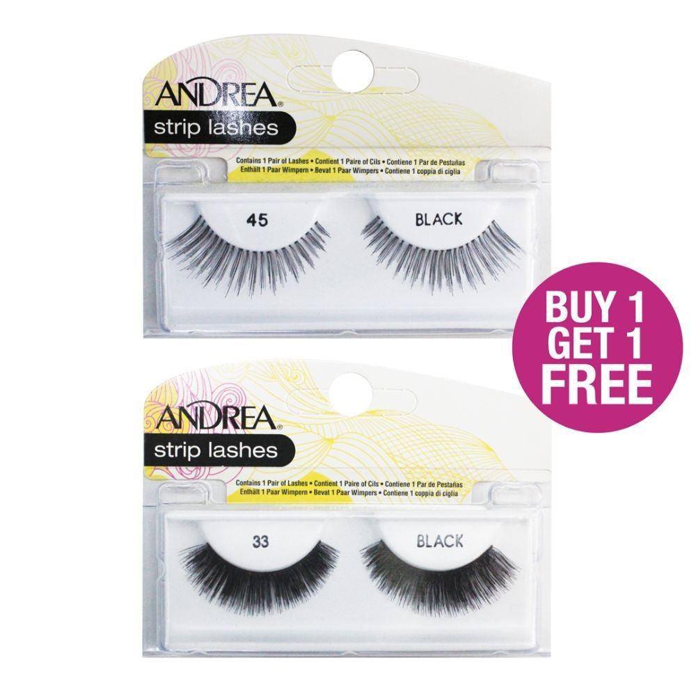 Andrea Lash Strip Mod Black Pack Of 2 - Medaid