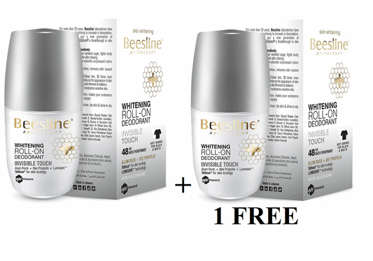 Beesline Whitening Roll-On Deodorant - Invisible Touch Buy 1 Get 1 For Free
