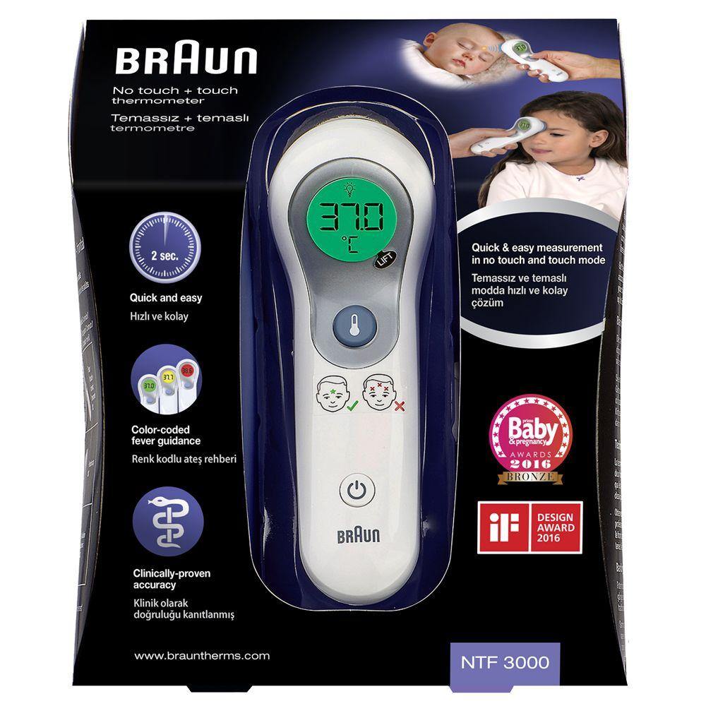 Braun Non Touch Forehead Thermometer - Medaid - Lebanon