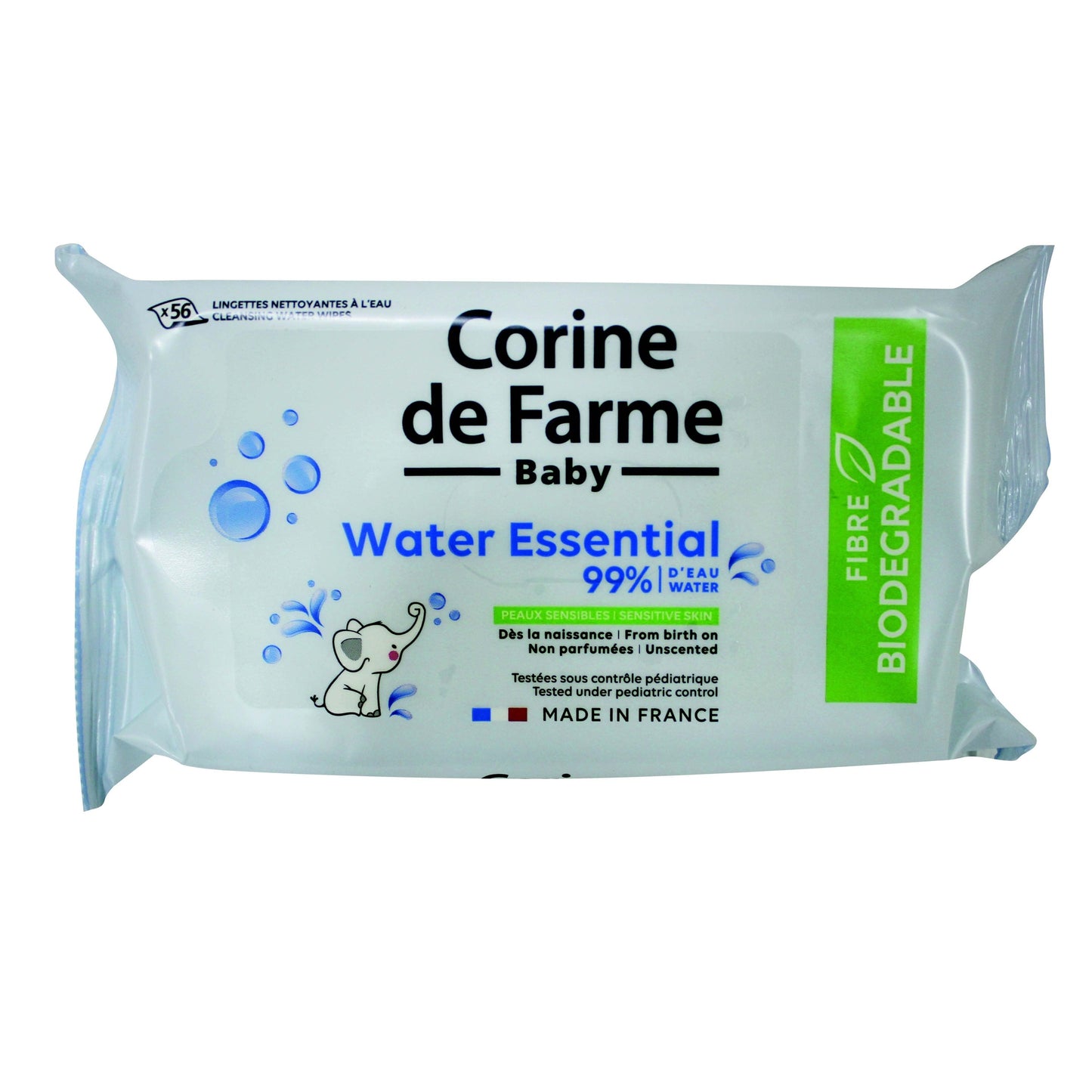 Corine De Farme Wipes Water Essential - Medaid