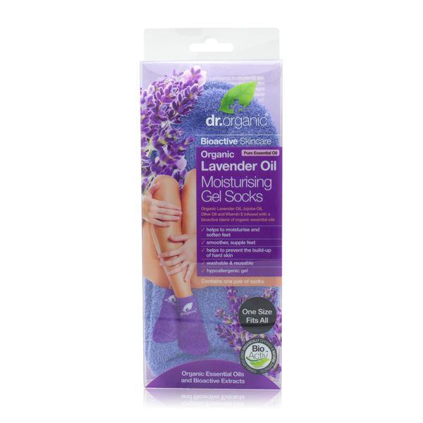 Dr Organic Lavender Gel Socks - Medaid