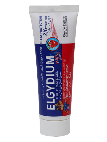 Elgydium Kids Fresh Strawberry Toothpaste Ages 2 To 6