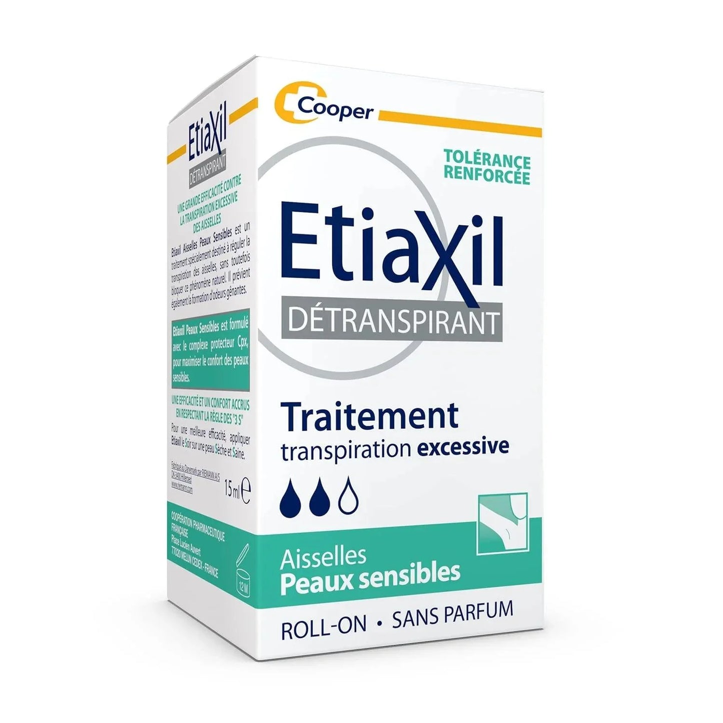 Etiaxil De-Transpirant Roll-On Sensitive Skin