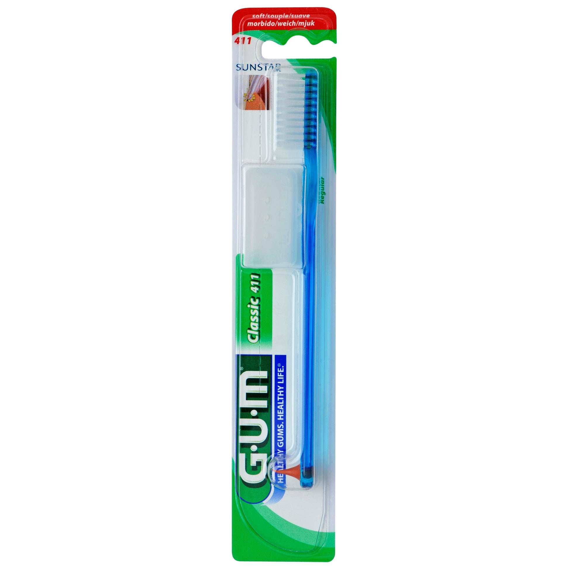 GUM Classic Soft 4-Row Full Head Toothbrush - Medaid