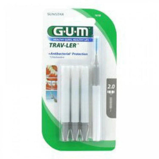 GUM Trav-Ler  Cylindrical Interdental brushes - Medaid