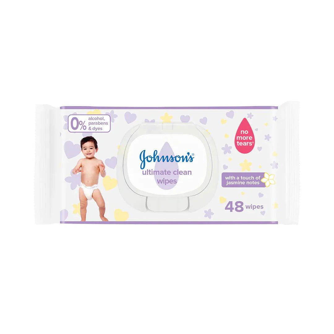 Johnson's Jumbo Wipes Ultimate Clean 48's - Medaid