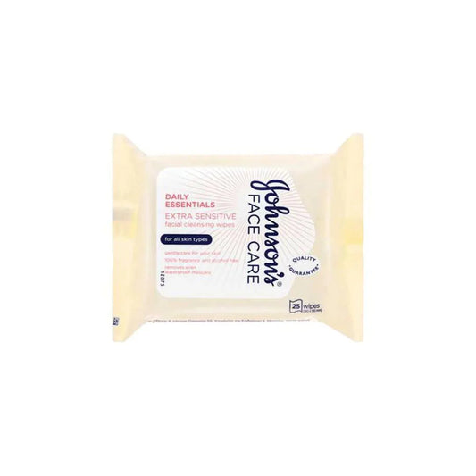 Johnson's Wipes Micellar Extra Sensitive 25's - Medaid