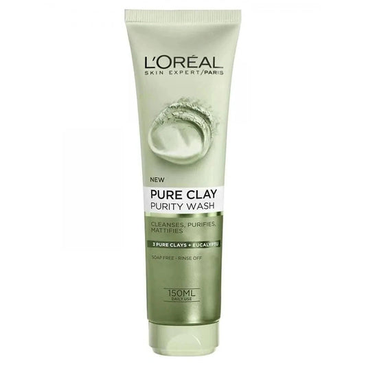 L'Oréal Pure Clay Foam Wash Green Purifying - Medaid