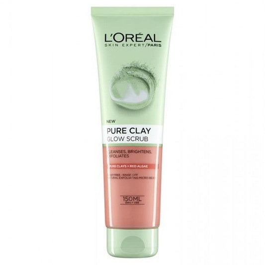 L'Oréal Pure Clay Foam Wash Red Exfoliant - Medaid