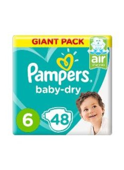 Pampers Size 6 (15Kg+) 48 Diapers, Pack of 48 Pcs - Medaid - Lebanon