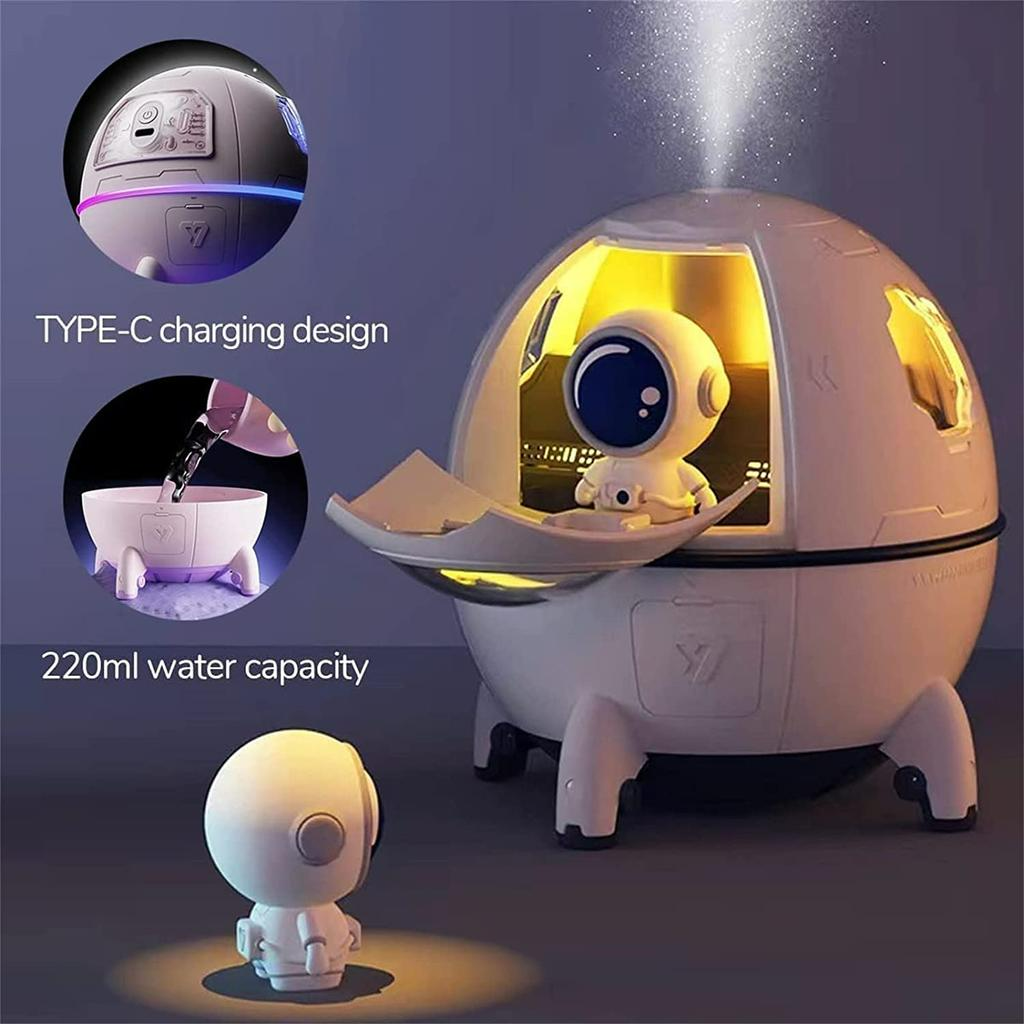 Astronaut Spaceship Aromatherapy Air Humidifier Purifier - Medaid International