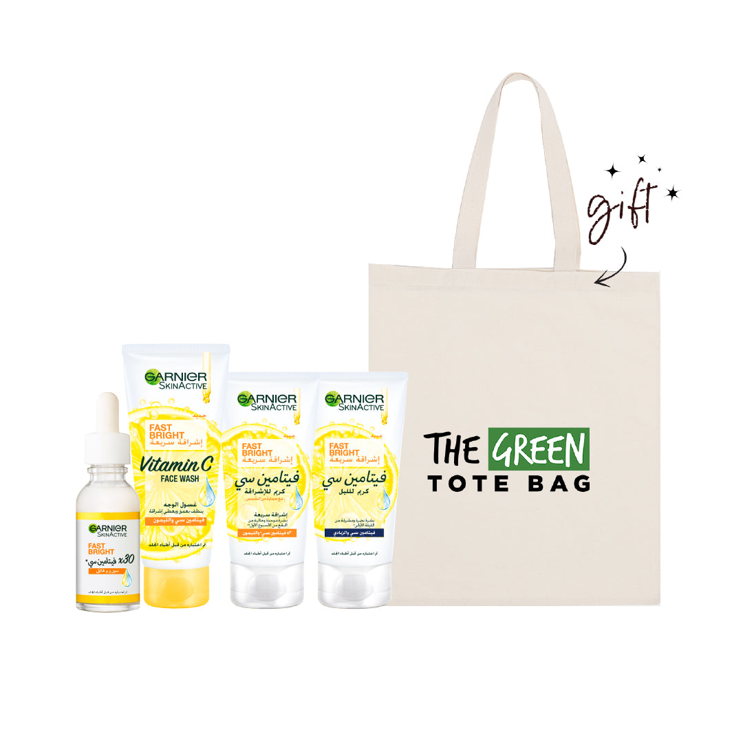 Garnier Complete Vitamin C Bundle 20% Off + Free Tote Bag - Medaid - Lebanon