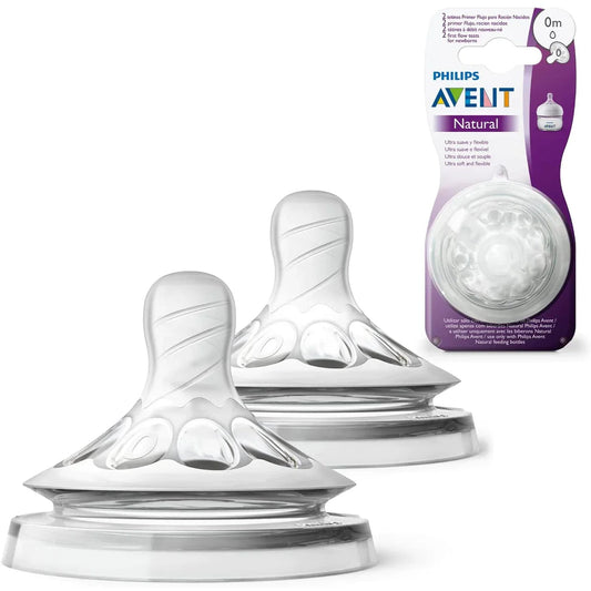 Avent natural nipple 0m+ 0 flow - Medaid International